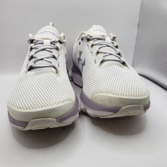 Under Armour Charged Gemini Low Top Athletic Shoes White Pink Womens Size 10 - Picture 4 of 7